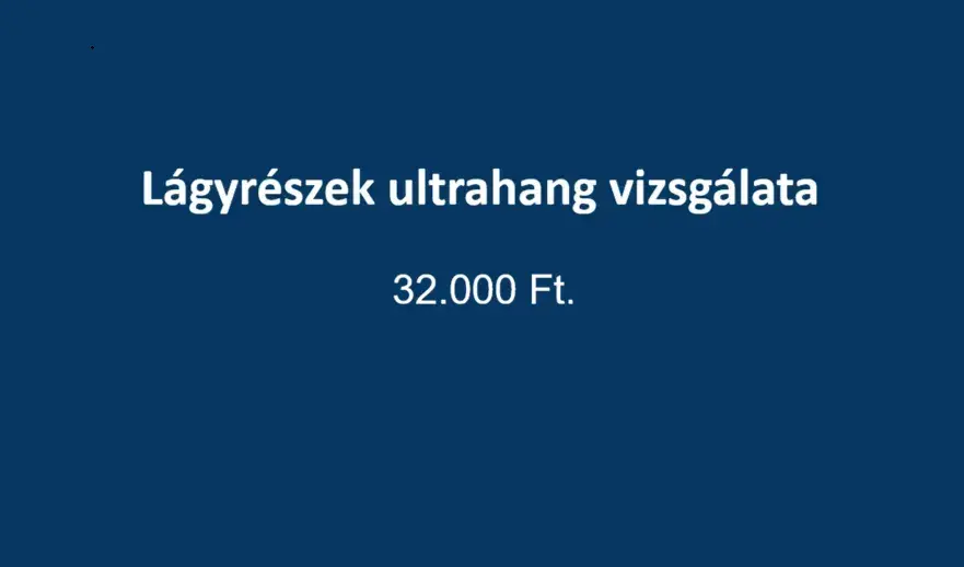 Ultrahang vizsgálat