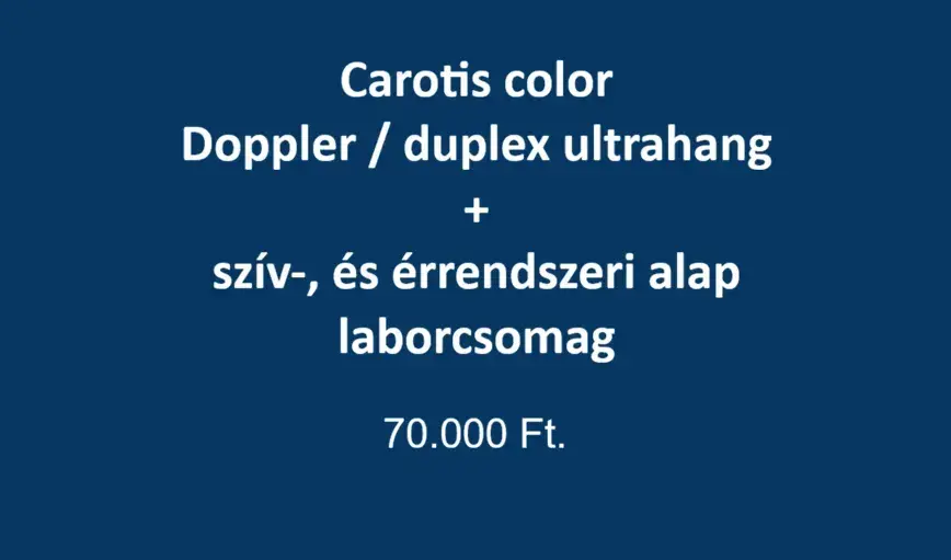 ultrahang+labor kombinált csomag