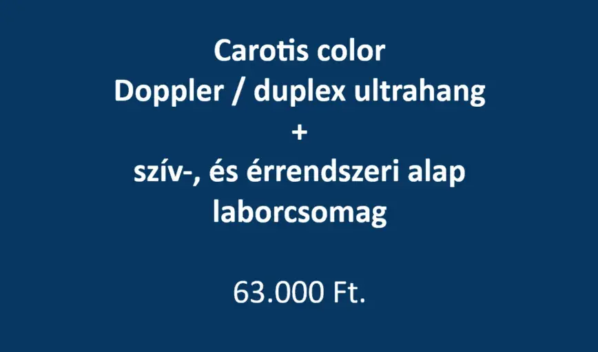 ultrahang+labor kombinált csomag