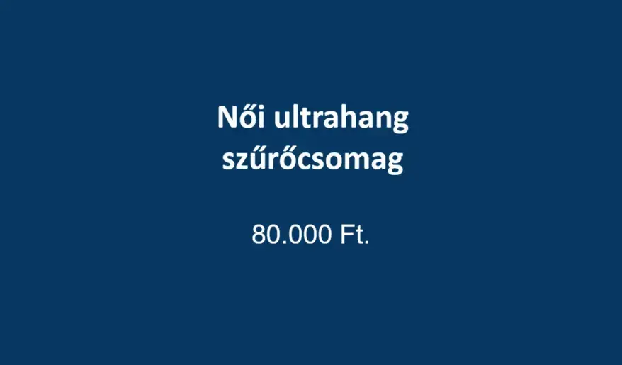 nöi szüröcsomag ultrahang vizsgálat