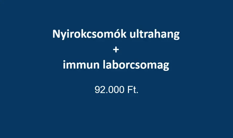 ultrahang+labor kombinált csomag
