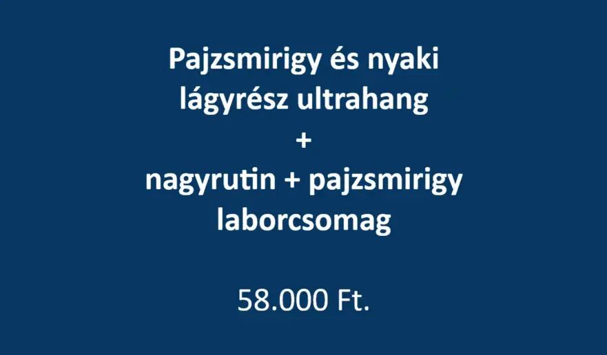 ultrahang+labor kombinált csomag